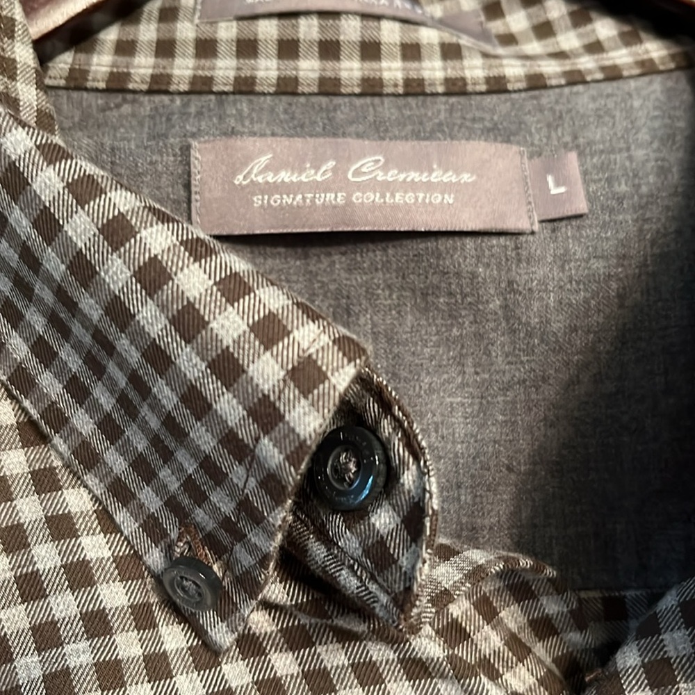 Daniel Cremieux Signature Collection Shirt Earth Tones